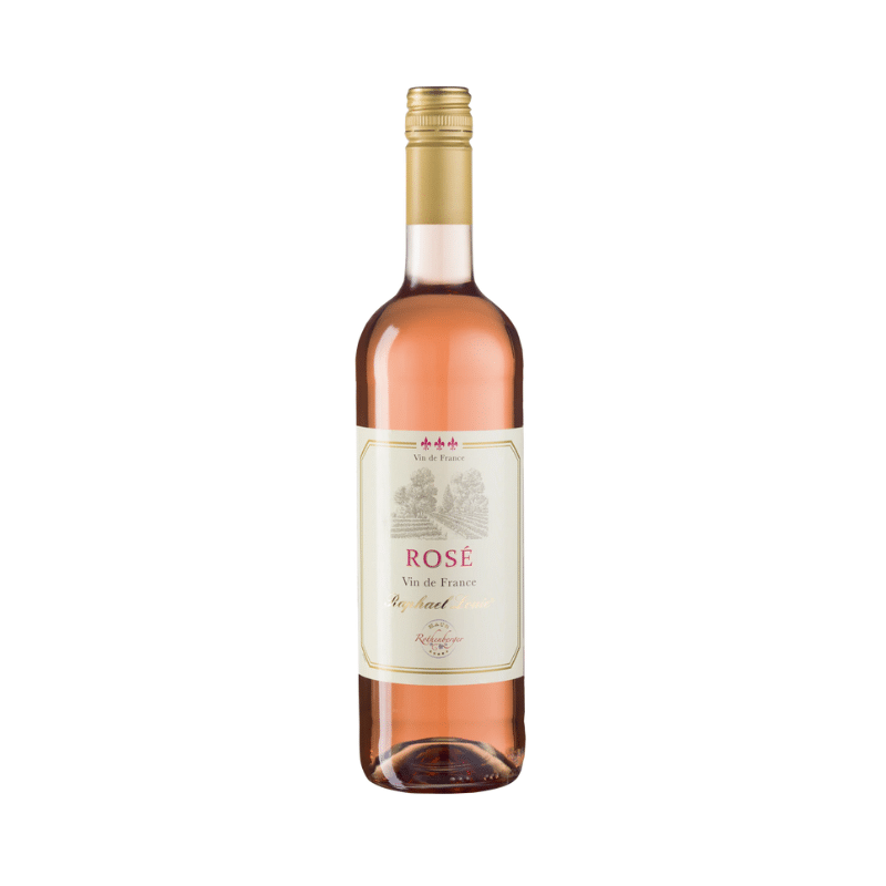 Roséwein Raphael Louie trocken 12% vol. (0,75l) von rothenberger bei Araxxon  - Hochwertiges griechisches Produkt.   Roséwein Raphael Louie trocken 12% vol. (0,75l) από rothenberger στο Araxxon  - Αυθεντικό ελληνικό προϊόν.
